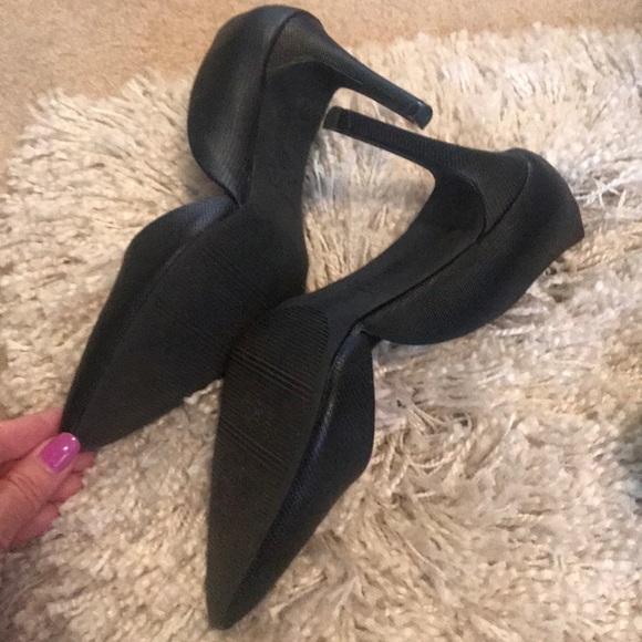 Mia faux snake skin textured heel - Picture 2 of 3